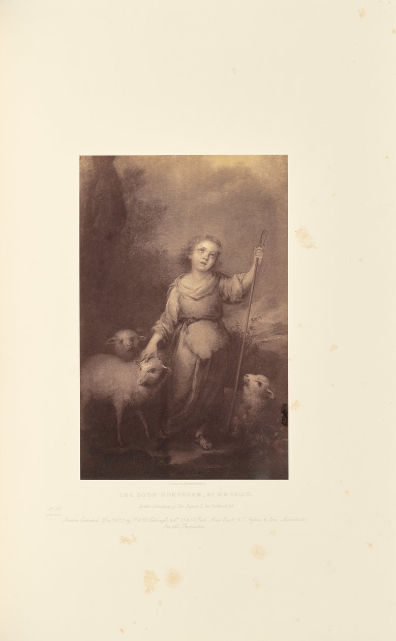 De Goede Herder, door Murillo door Caldesi and Montecchi