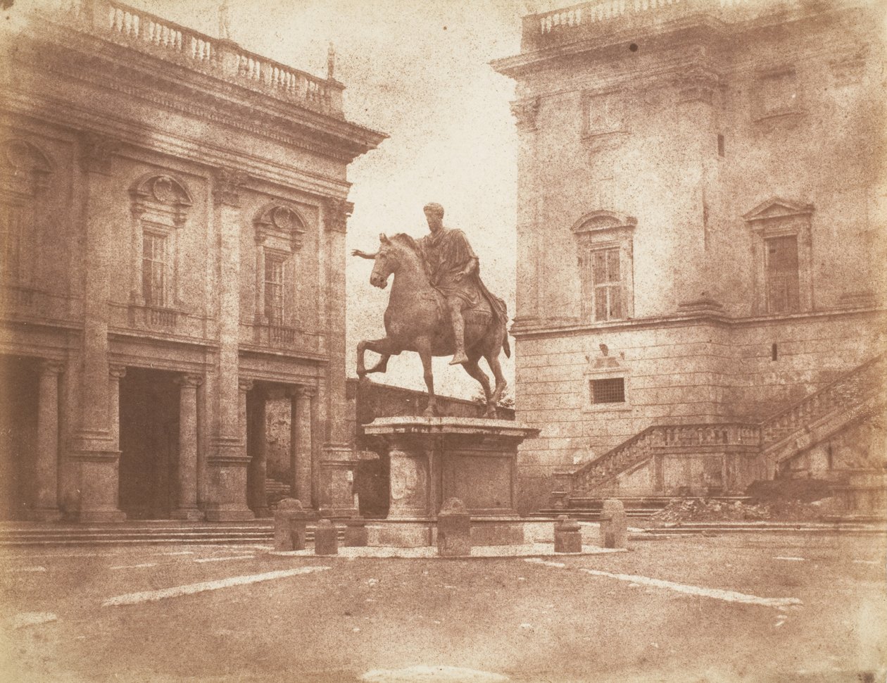 Het Capitool, 1846 door Calvert Jones