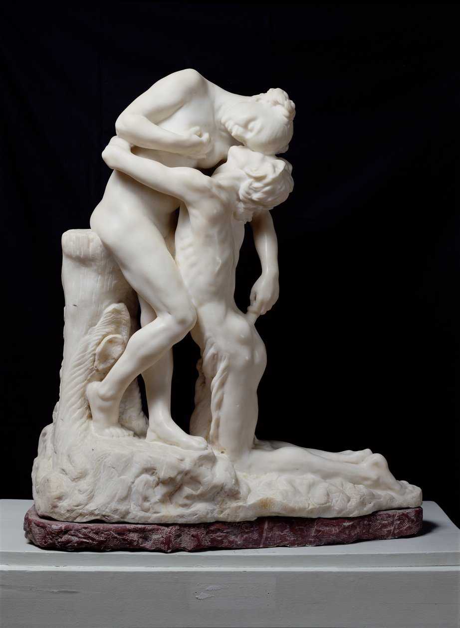 De verlating, of Vertumnus en Pomona, of Sakountala door Camille Claudel