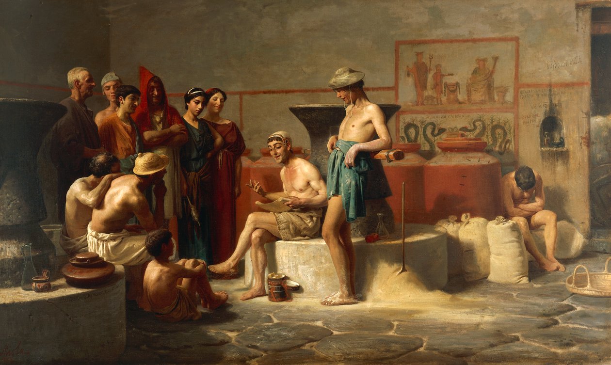 Molenaar Plautus door Camillo Miola