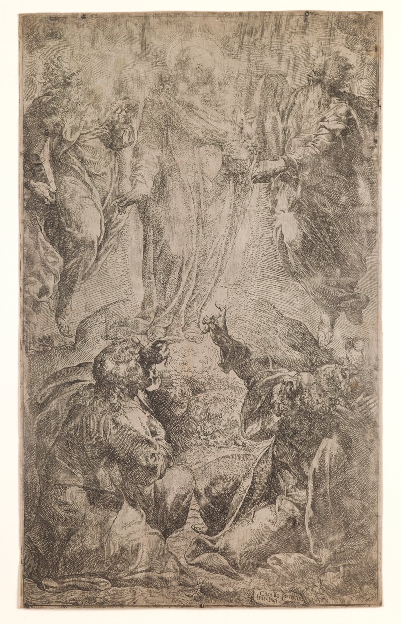 De Transfiguratie door Camillo Procaccini