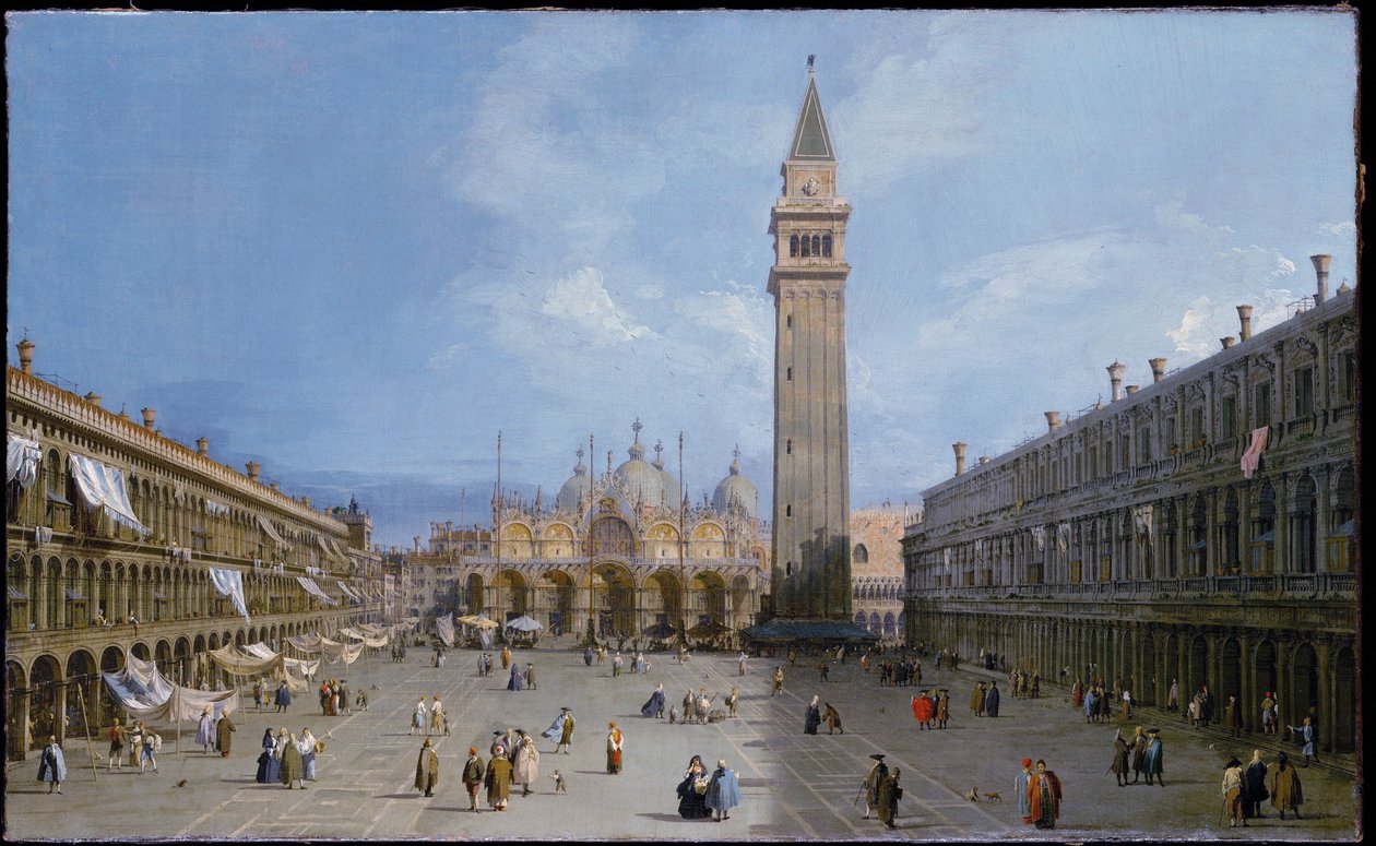 San Marcoplein door Canaletto