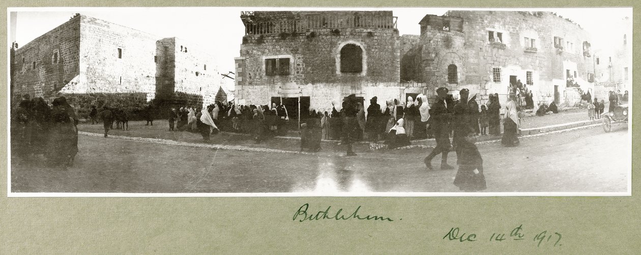 Bethlehem, 14 december 1917 door Capt. Arthur Rhodes