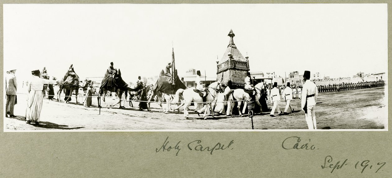 Heilig Tapijt, Caïro, september 1917 door Capt. Arthur Rhodes