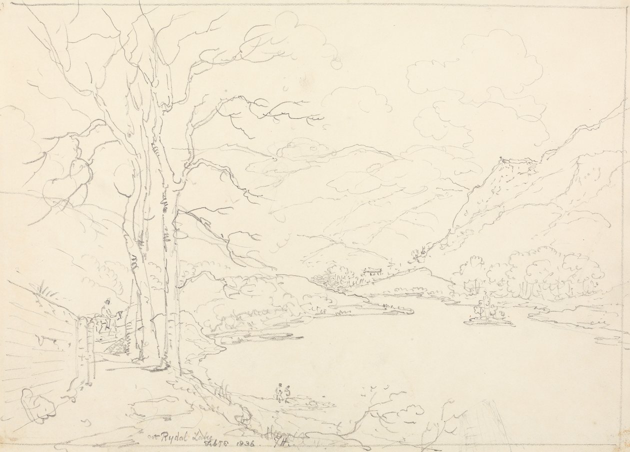 Bij Rydal Lake, 8 februari 1836 door Capt. Thomas Hastings