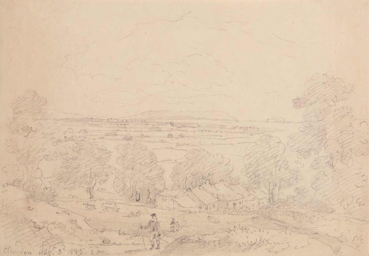 Clevedon, 3 augustus 1845 door Capt. Thomas Hastings