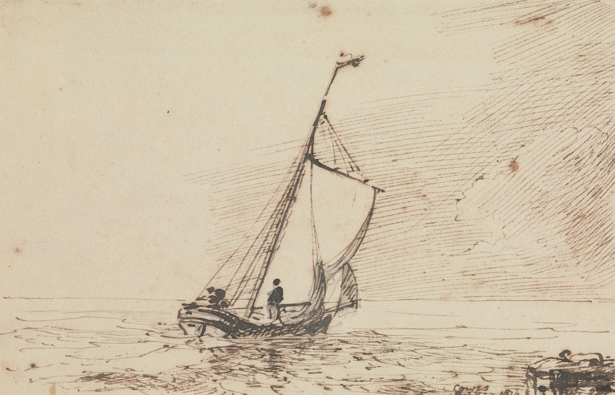 Cowes, 3 februari 1826 door Capt. Thomas Hastings