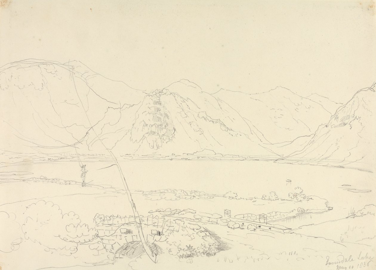 Ennerdale Lake, 10 mei 1836 door Capt. Thomas Hastings