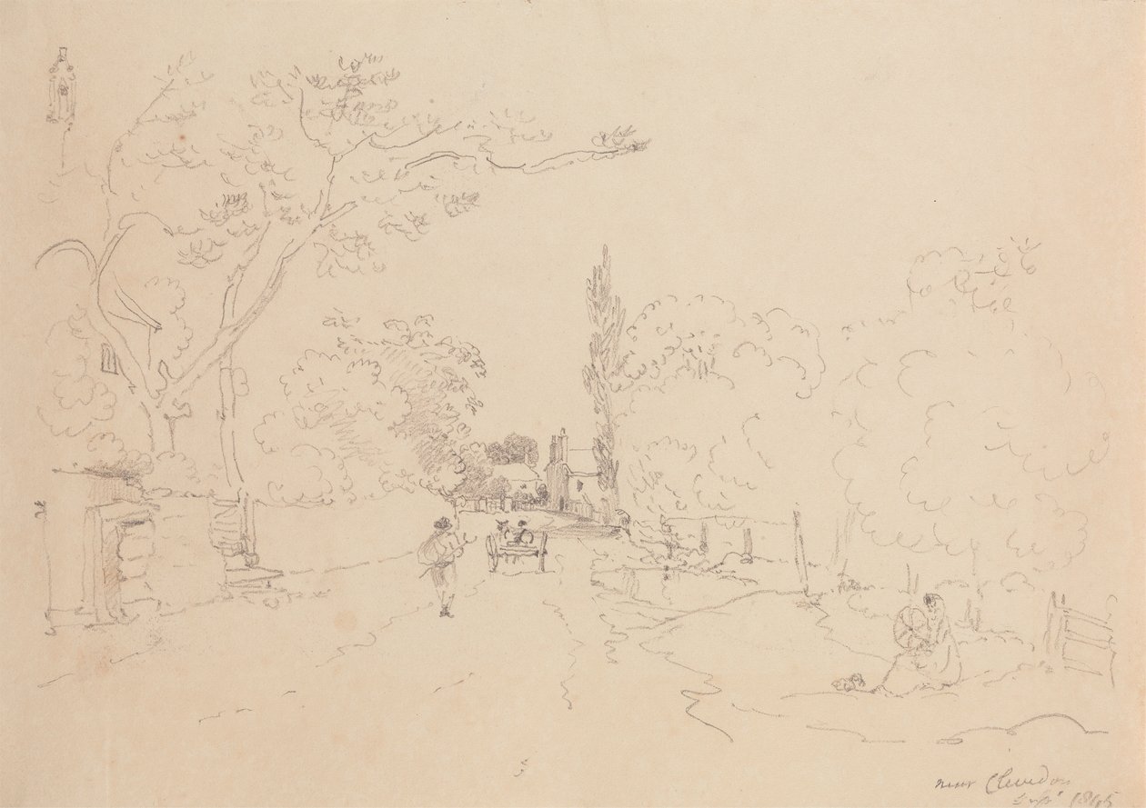 Bij Clevedon, september 1845 door Capt. Thomas Hastings