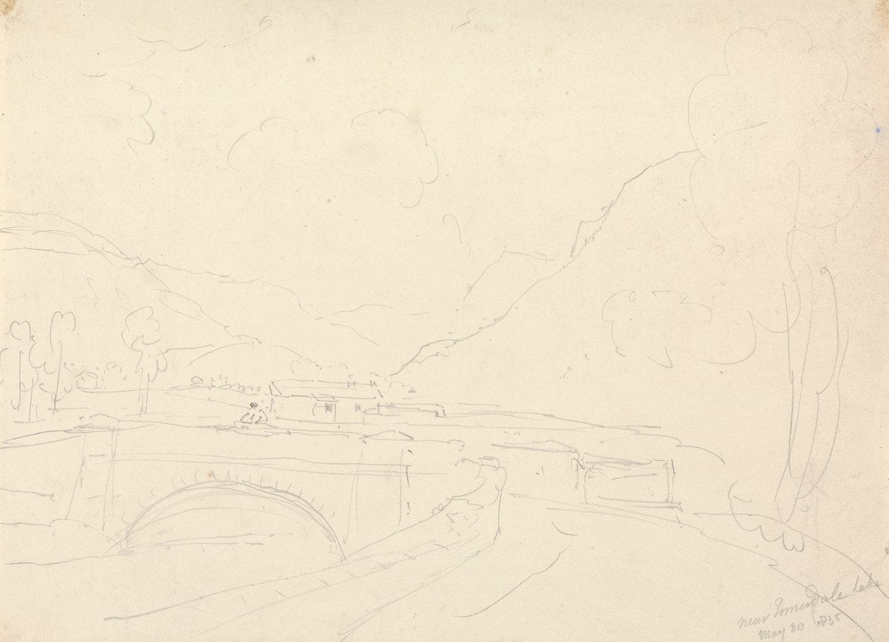 Bij Ennerdale Lake, 20 mei 1836 door Capt. Thomas Hastings