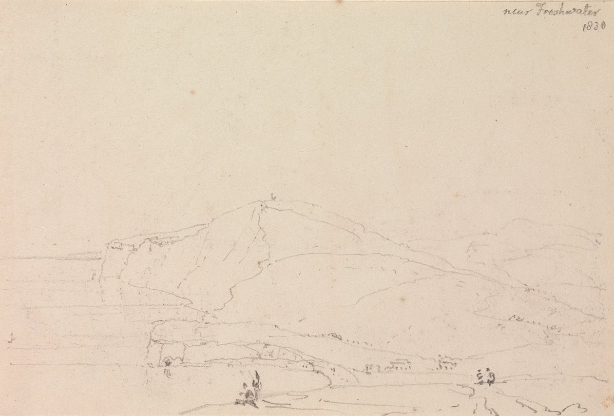 Nabij Freshwater, Isle of Wight door Capt. Thomas Hastings
