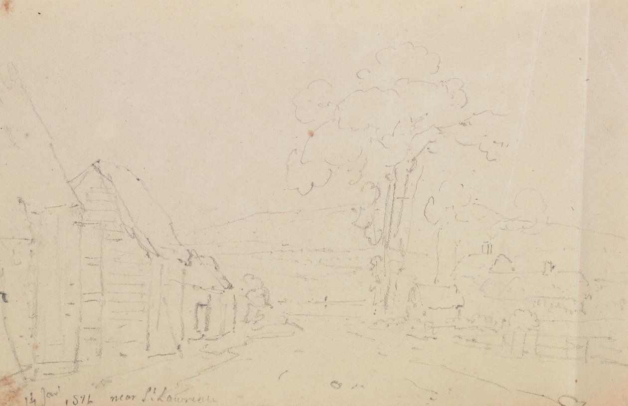 Bij Saint Lawrence, 14 januari 1826 door Capt. Thomas Hastings