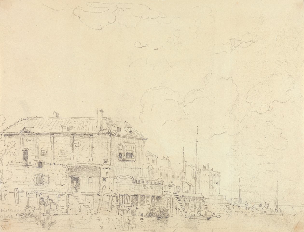 West Cowes, 12 Juni door Capt. Thomas Hastings
