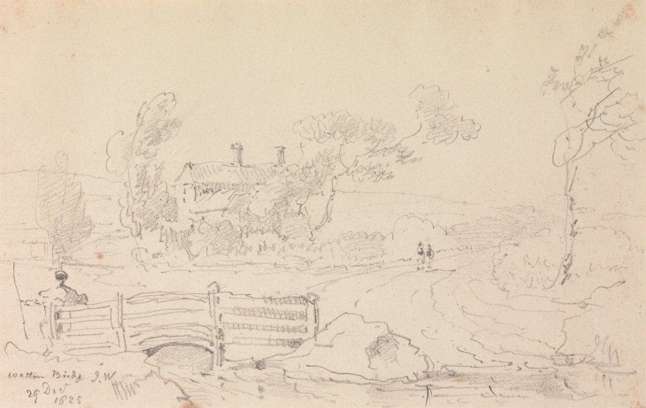 Wootton Bridge, 29 december 1825 door Capt. Thomas Hastings