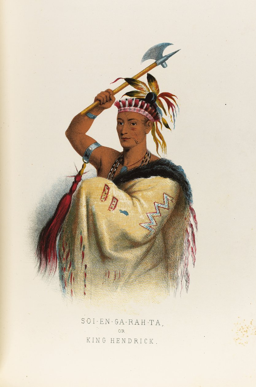 Soi-En-Ga-Rah-Ta of Koning Hendrick door Captain Seth Eastman