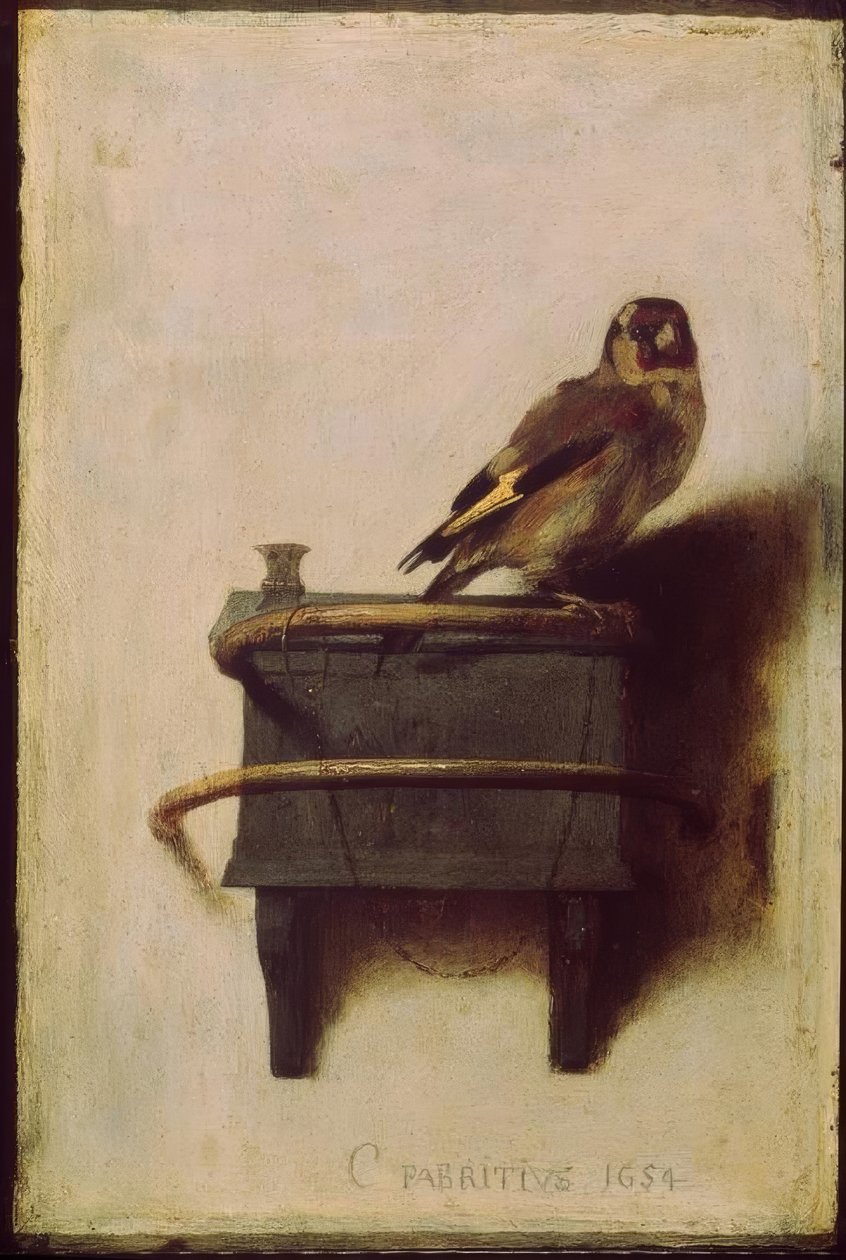 Het puttertje door Carel Fabritius