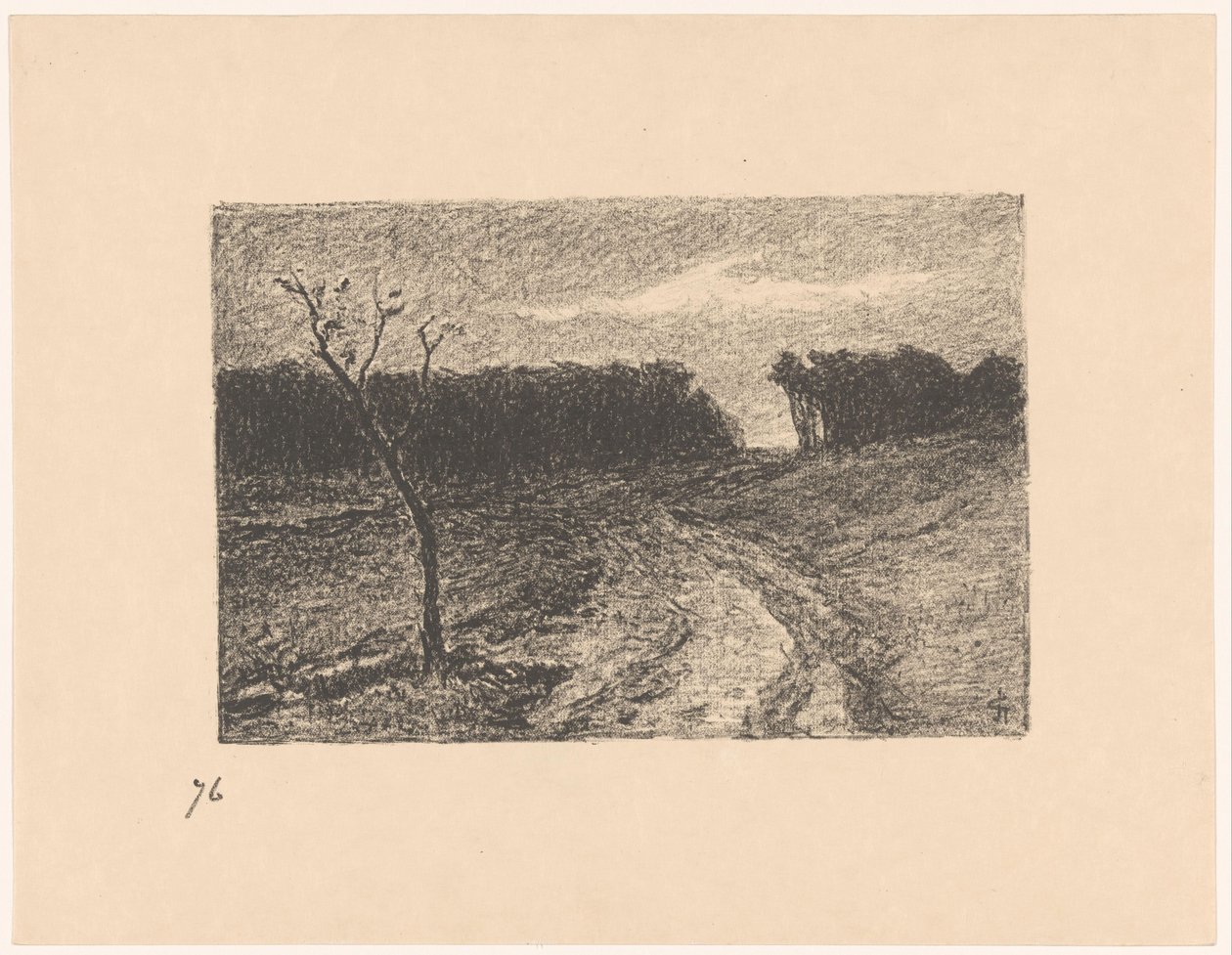 Bosrand door Carel Nicolaas Storm van 