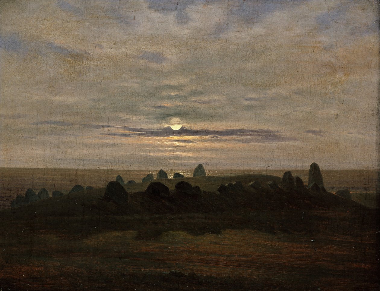 Steentijdheuvel door Carl Gustav Carus