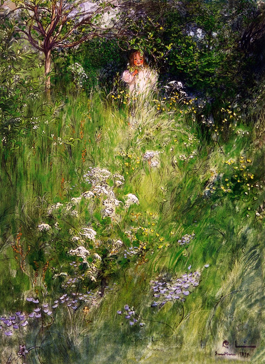 Een Fee door Carl Larsson