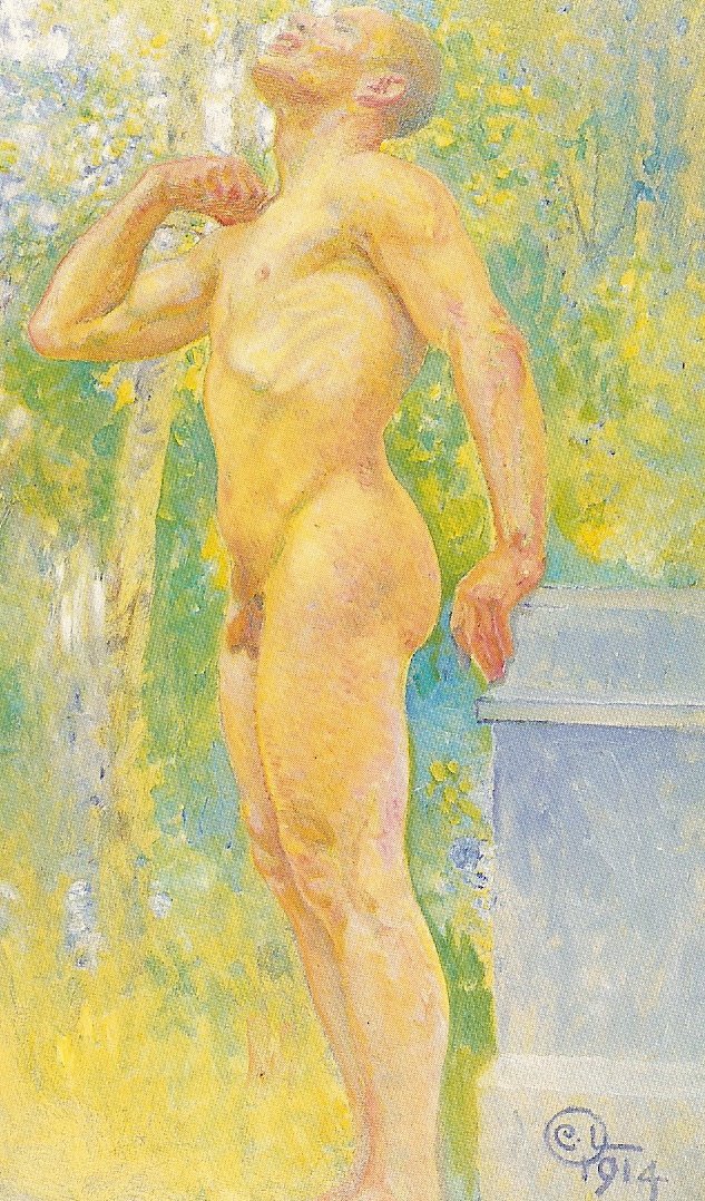 Schets door Carl Larsson