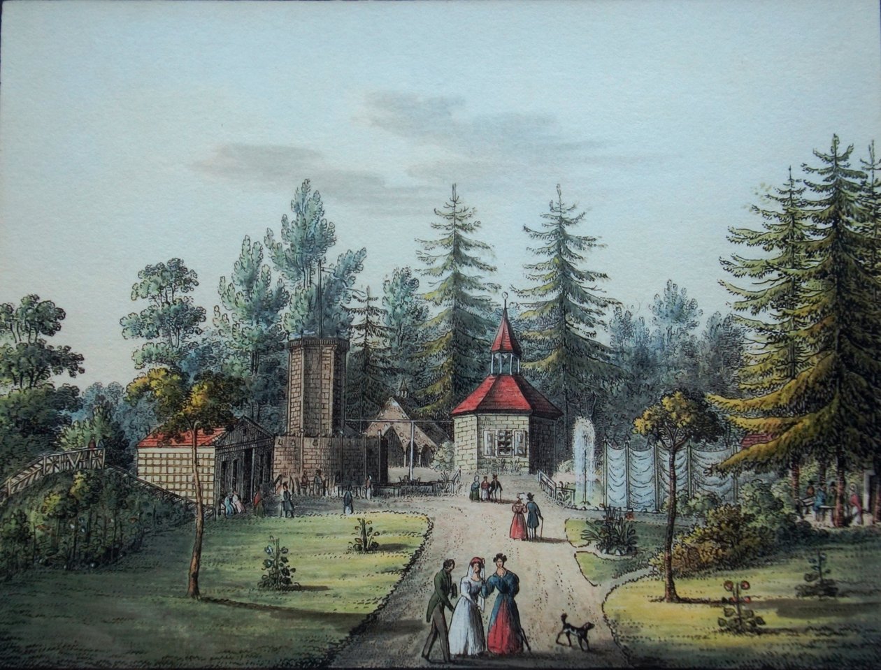 Bad Warmbrunn door Carl Mattis