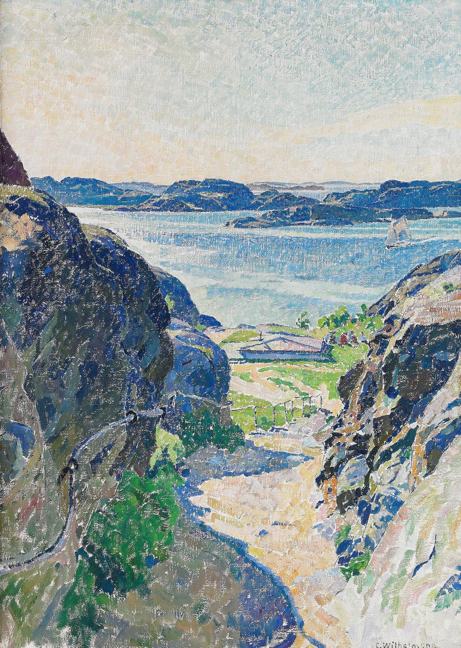 Brunnsvagen, Fiskebackskil door Carl Wilhelm Wilhelmson