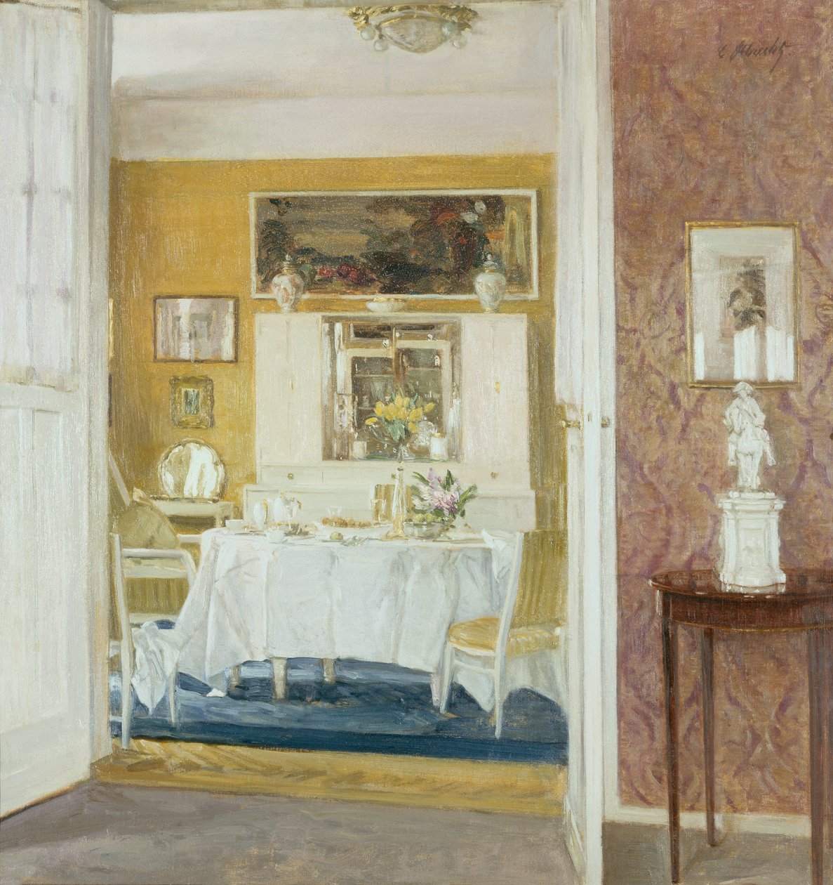 De ontbijtkamer door Carl Albrecht