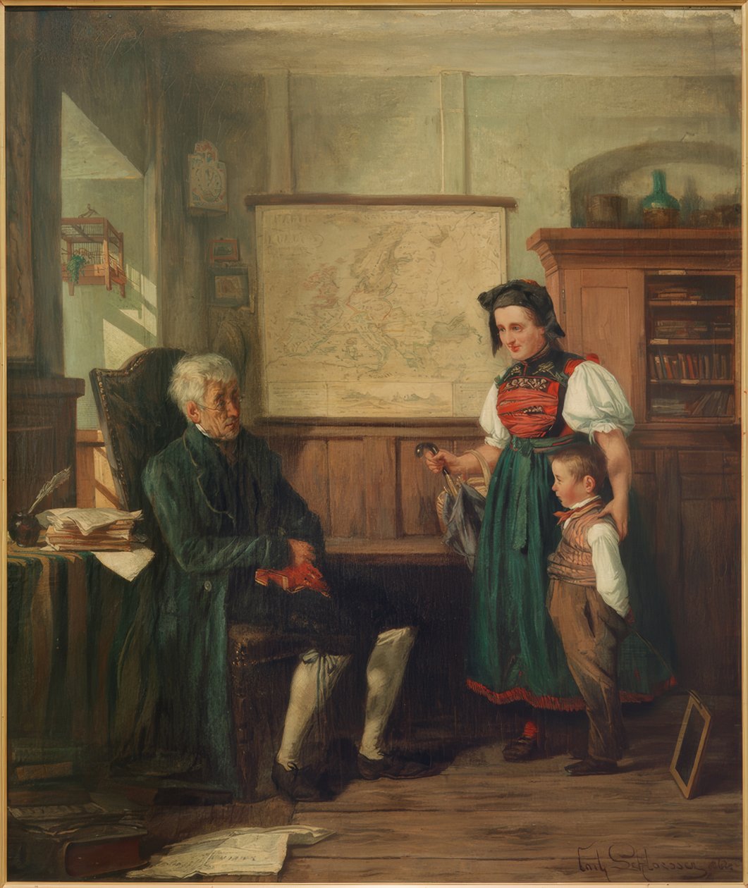 Eerste les door Carl Bernhard Schlösser