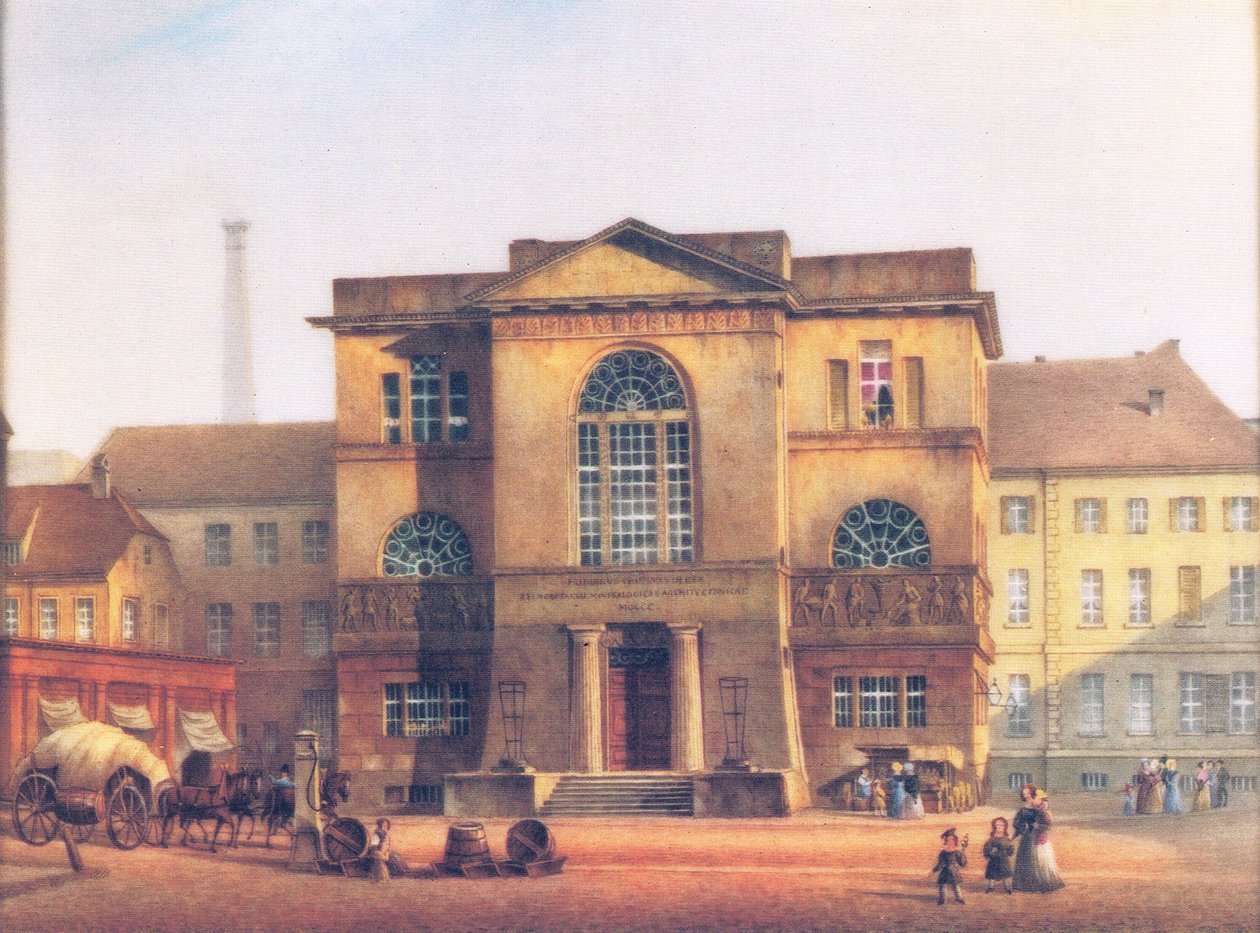 Oude Munt in Berlijn door Carl Daniel Freydanck