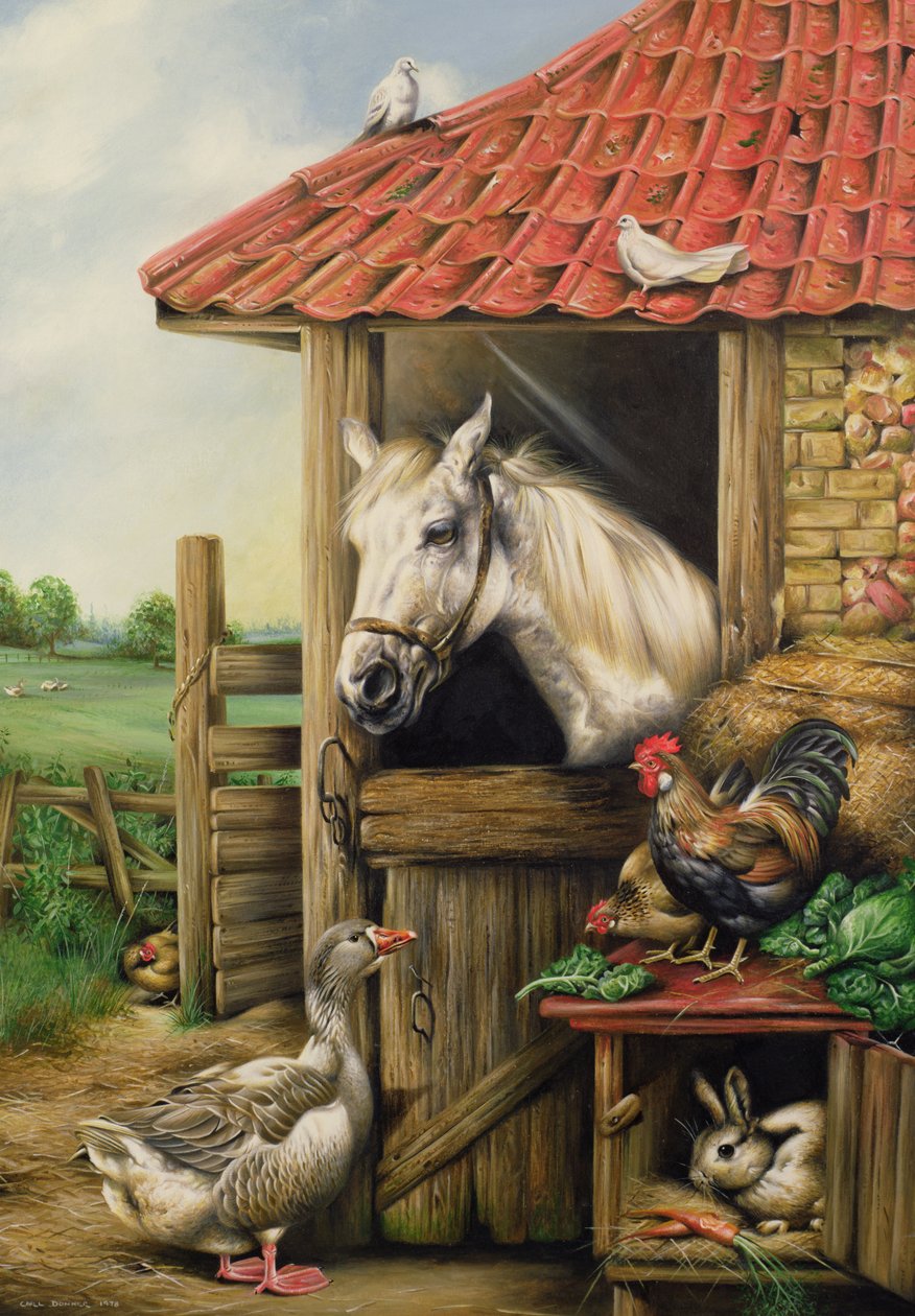 Boerderijvrienden door Carl Donner