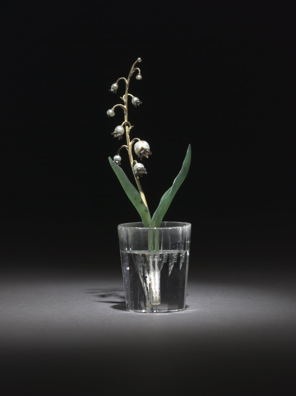 Lelietje-van-dalen door Carl Fabergé