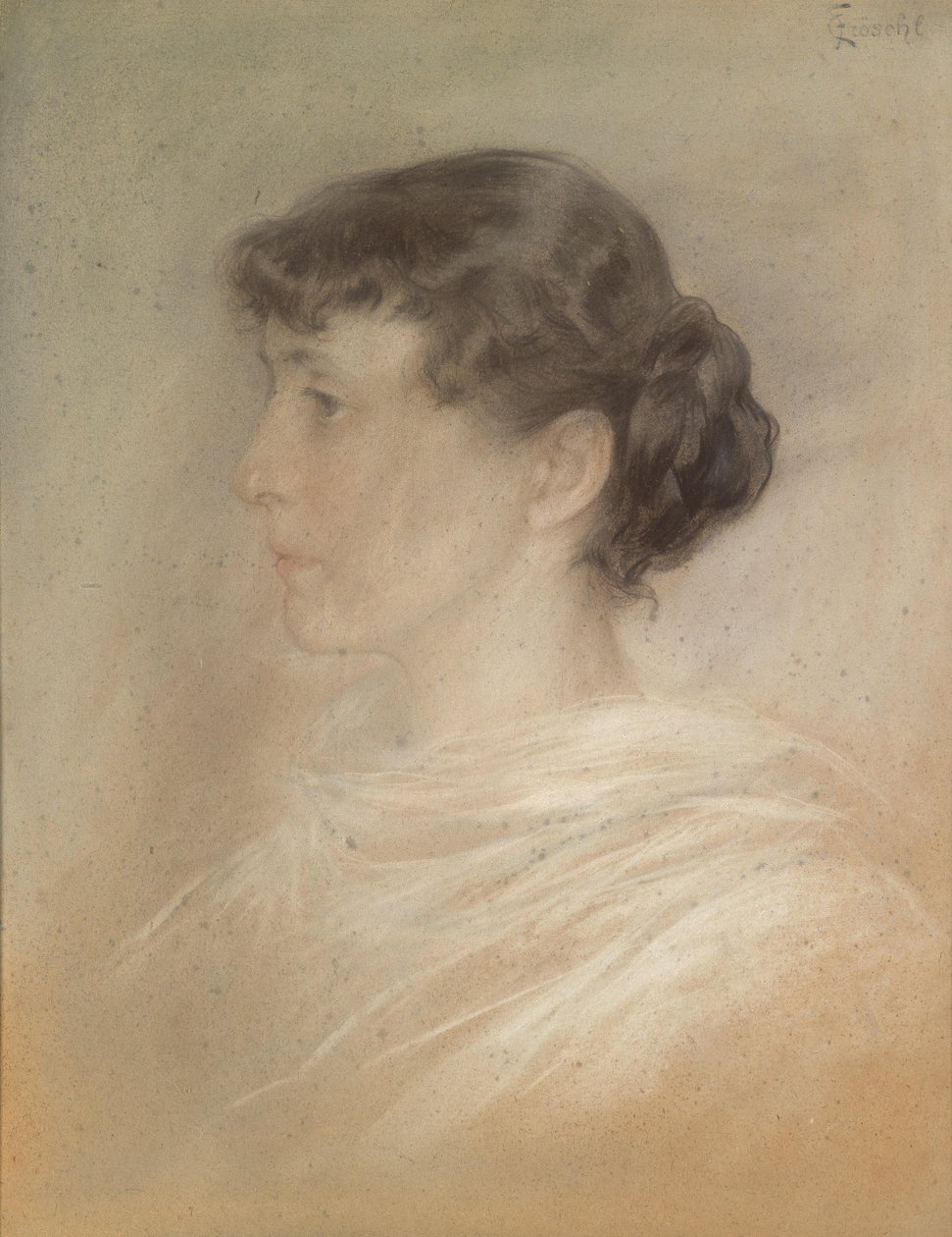 Portret van Aartshertogin Maria door Carl Fröschl