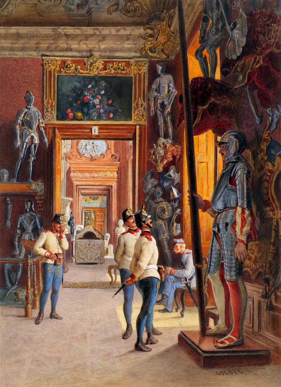 In de Ambraser collectie door Carl Goebel d. J.