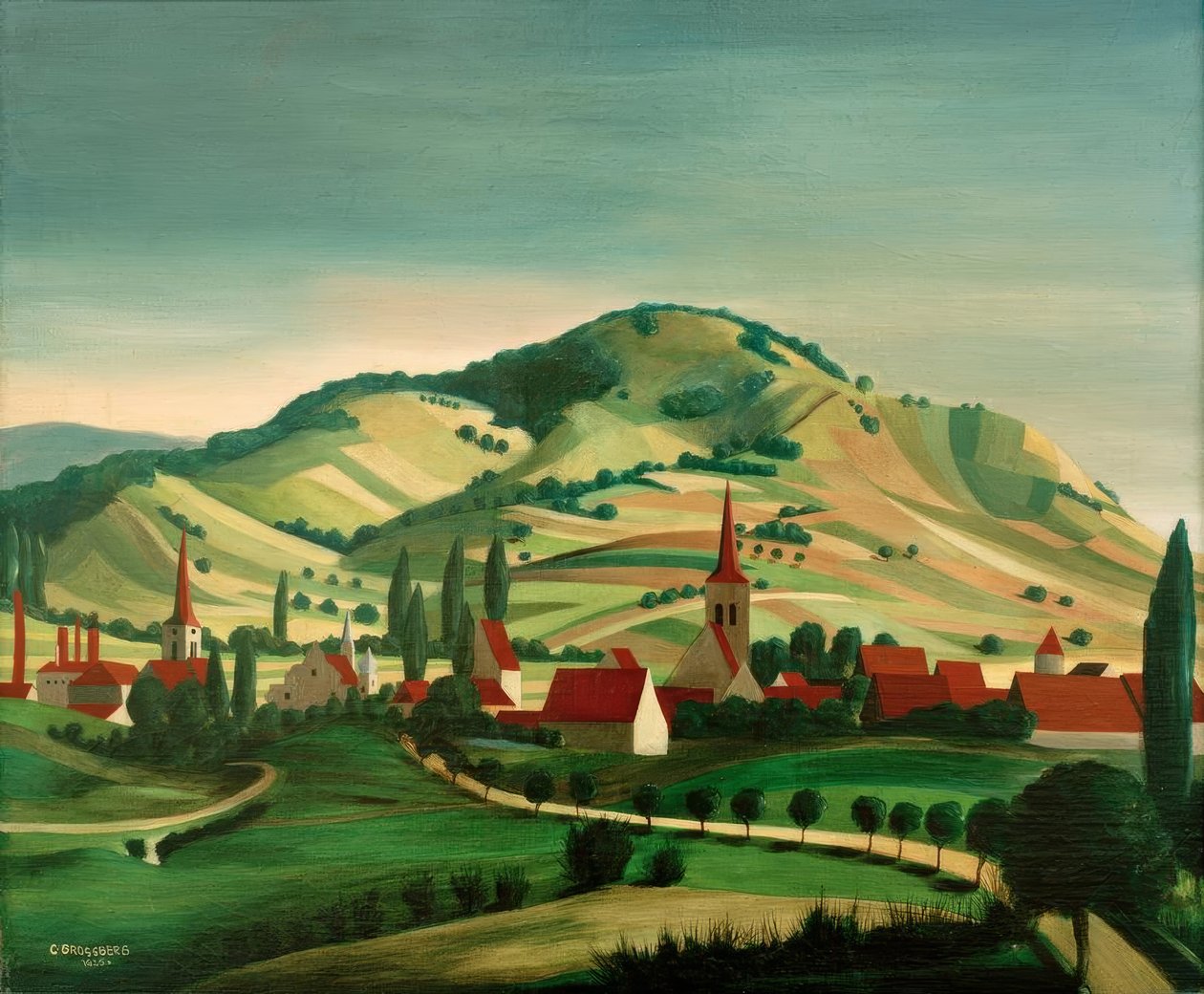 Iphofen door Carl Grossberg