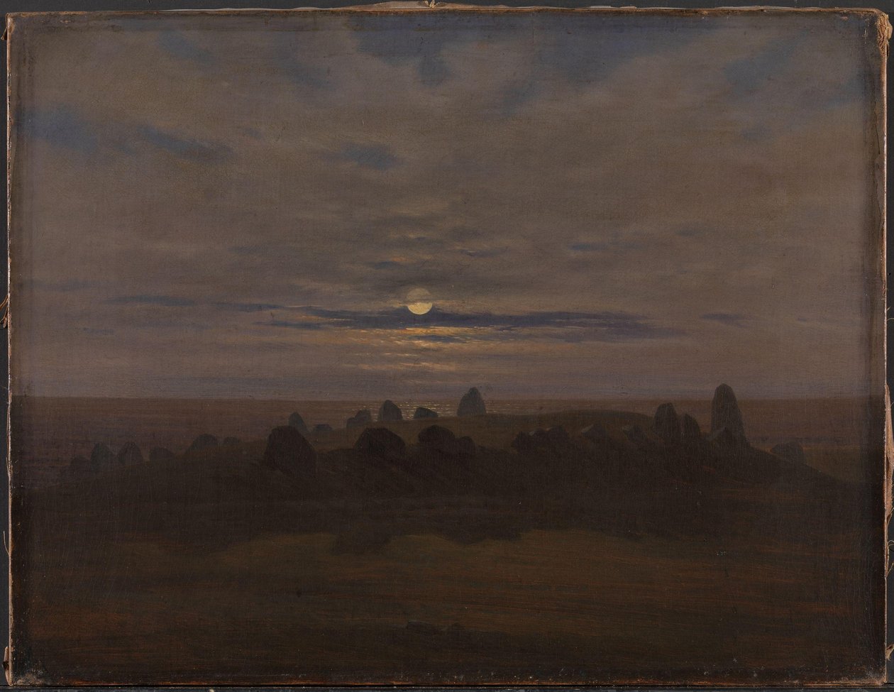 Steentijdheuvel door Carl Gustav Carus