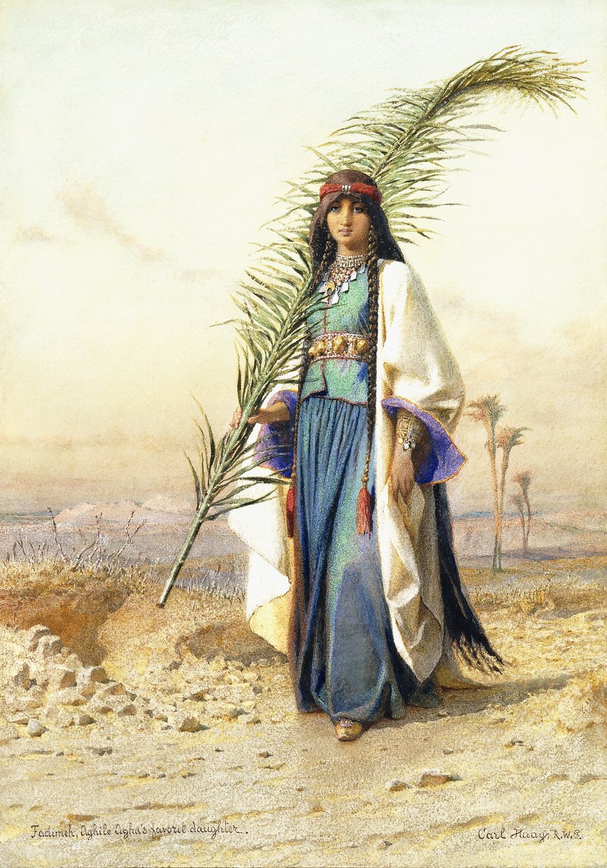 Fadimeh, de dochter van Aghile Agha door Carl Haag