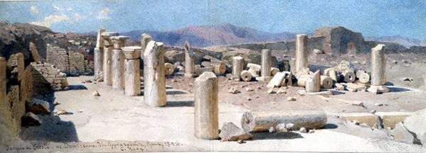 De Via Appia door Carl Haag