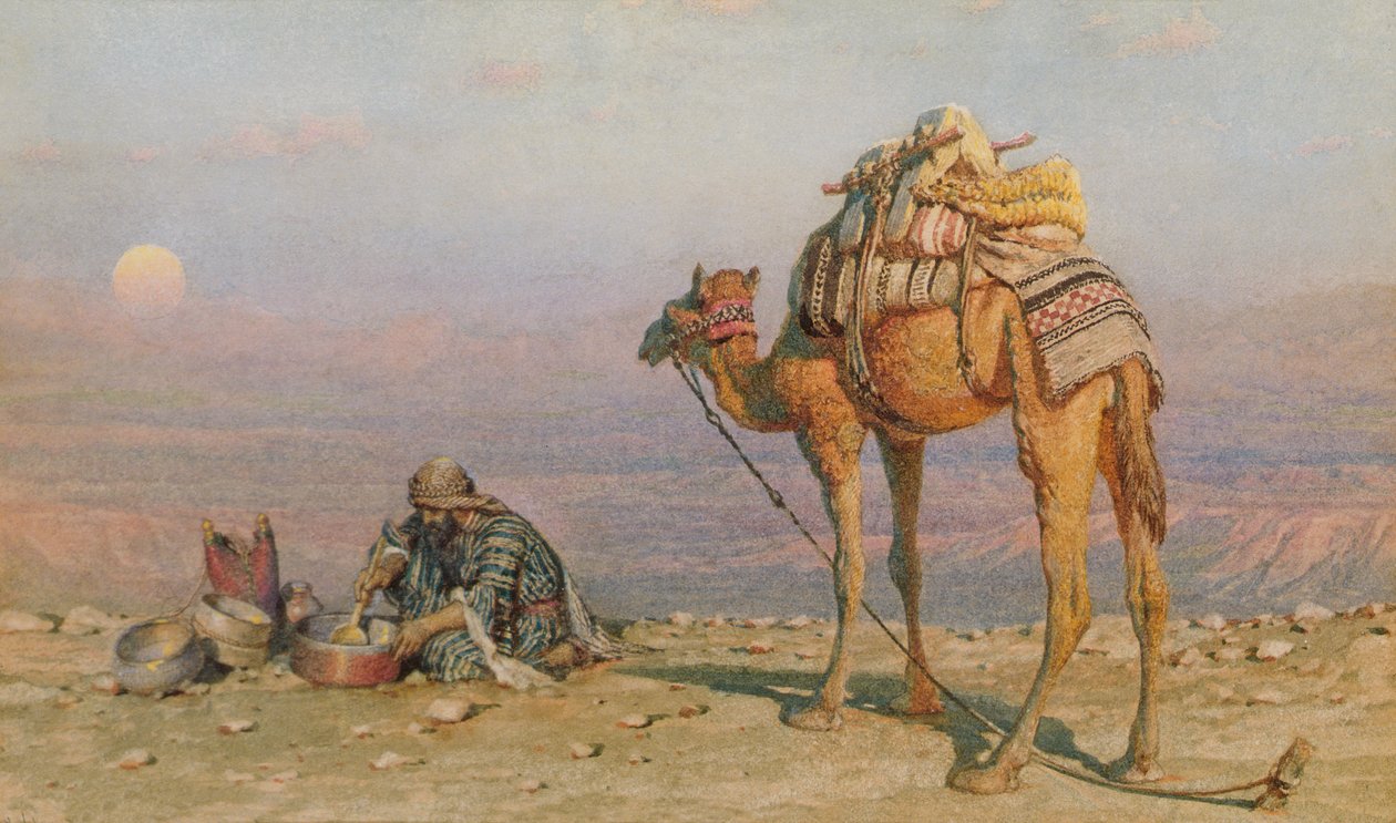 De Avondmaaltijd, 1881 door Carl Haag