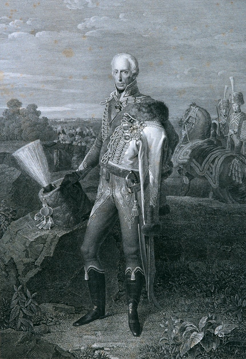 Keizer Frans I van Oostenrijk door Carl Heinrich Rahl