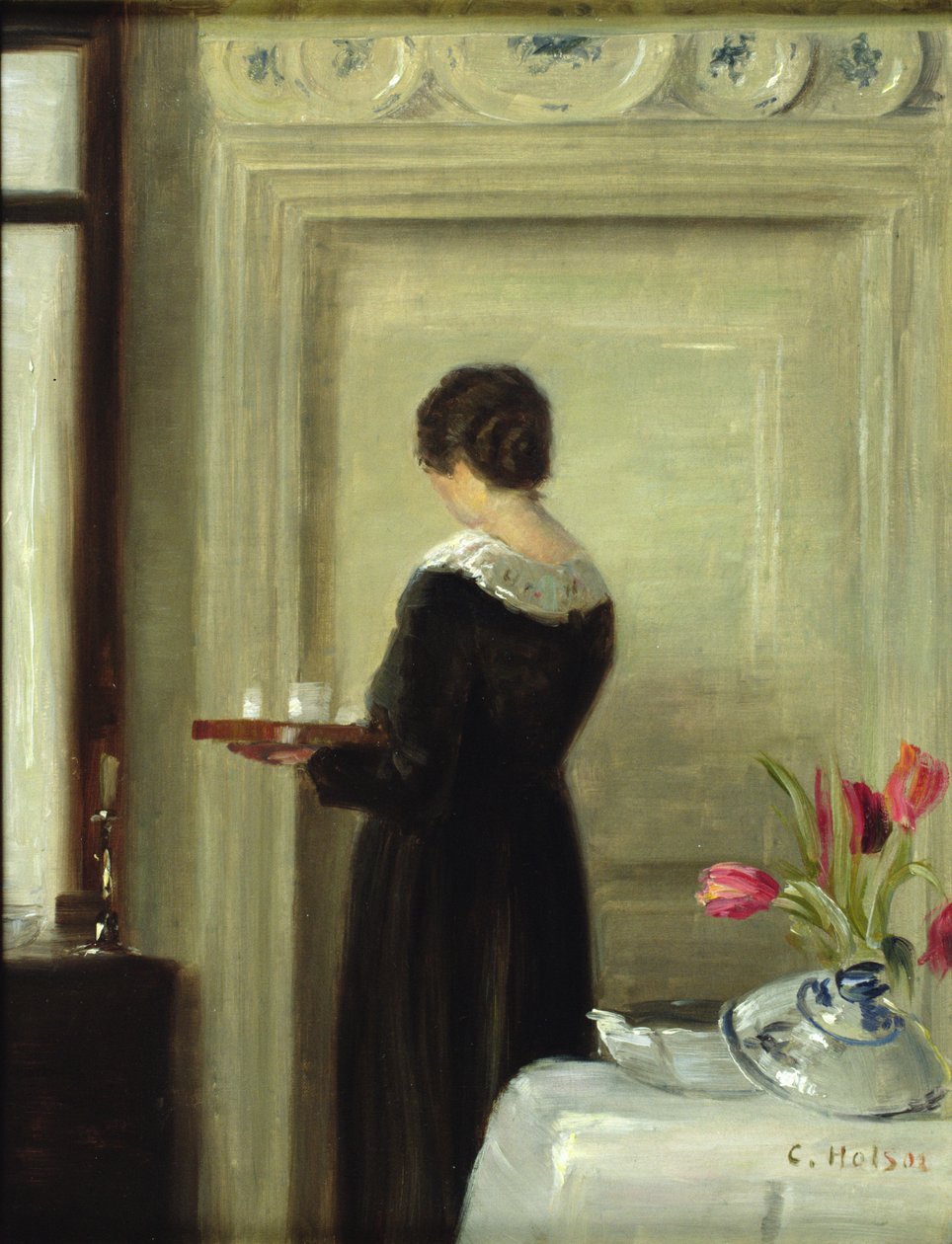 Middagthee door Carl Holsoe