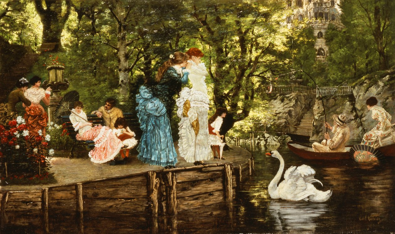 Zomer door Carl Kahler