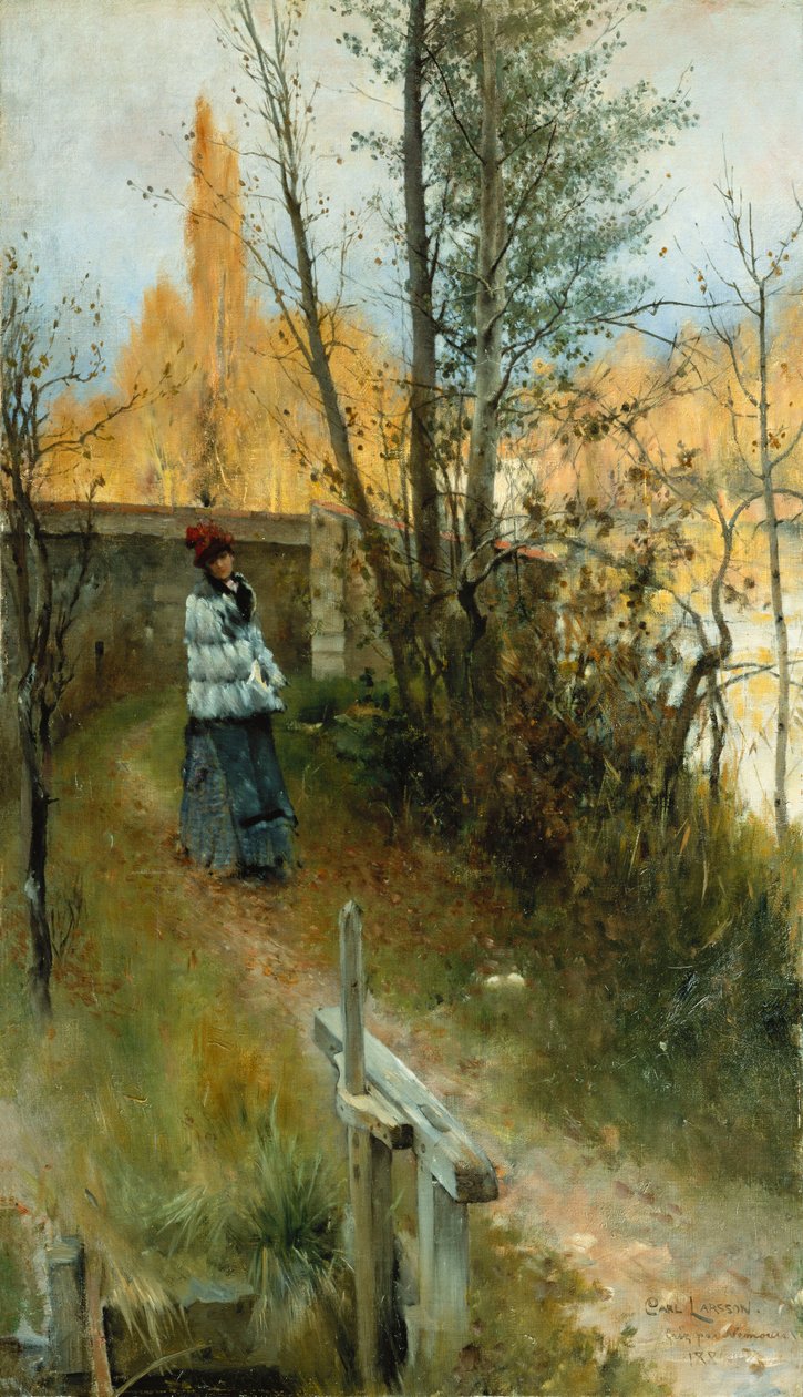 Herfst door Carl Larsson