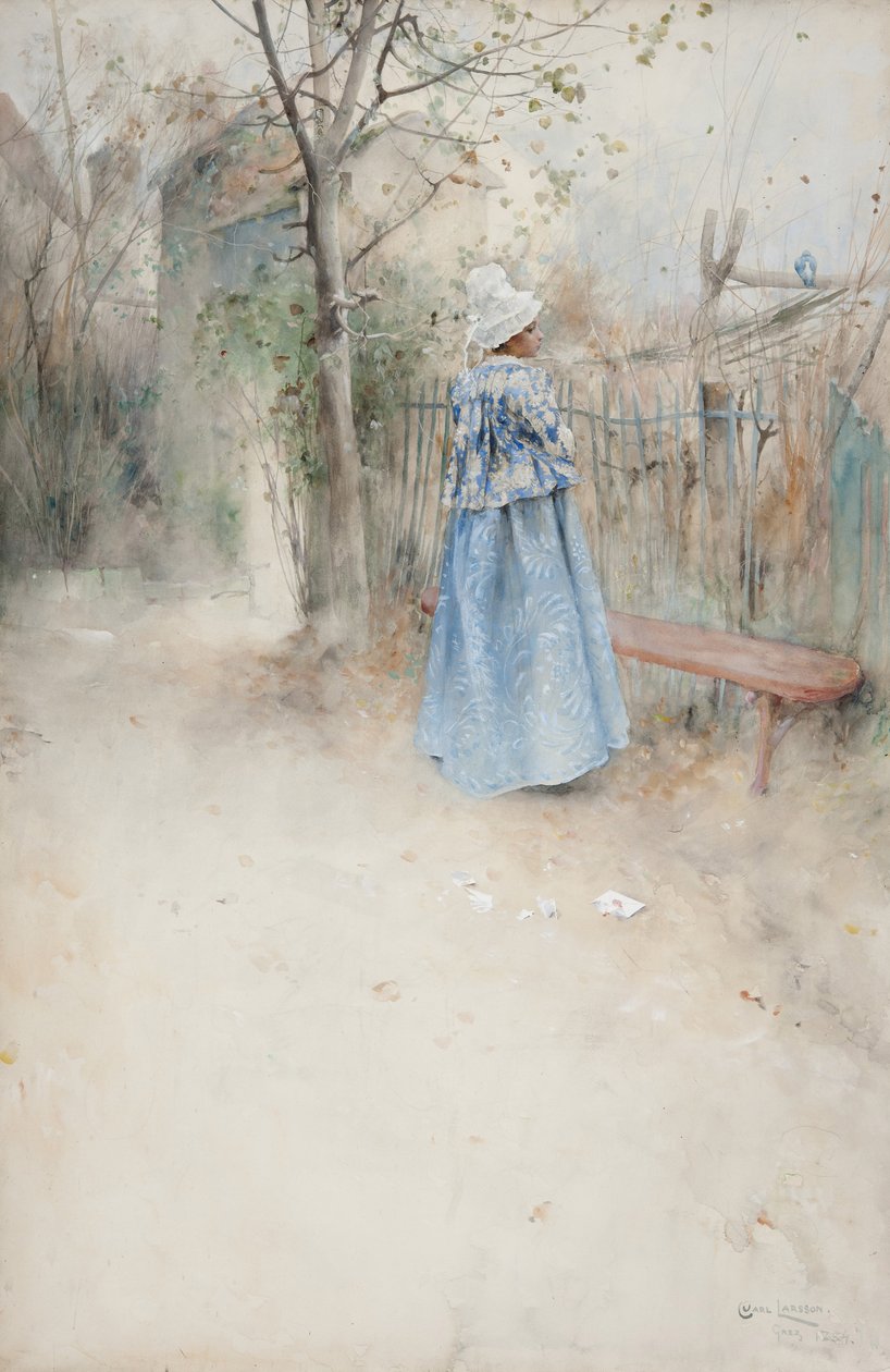 Herfst, 1884 door Carl Larsson