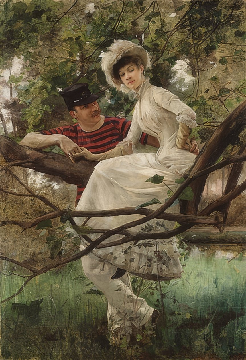 Idylle door Carl Larsson