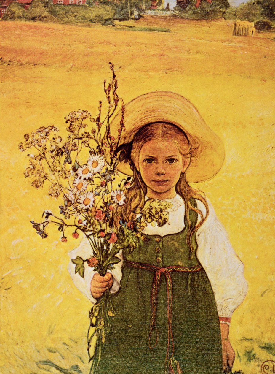 Lisbeth door Carl Larsson