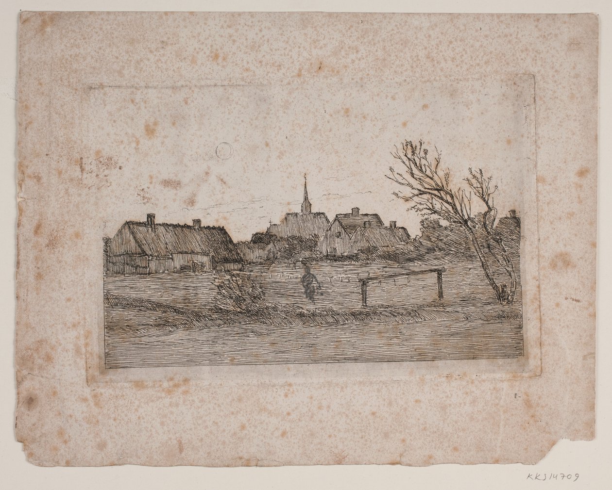 Hornbæk Kerk, Zomeravond door Carl Locher