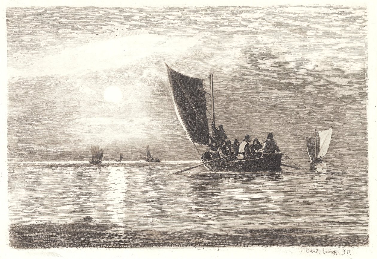 Ochtend bij Skagen door Carl Locher