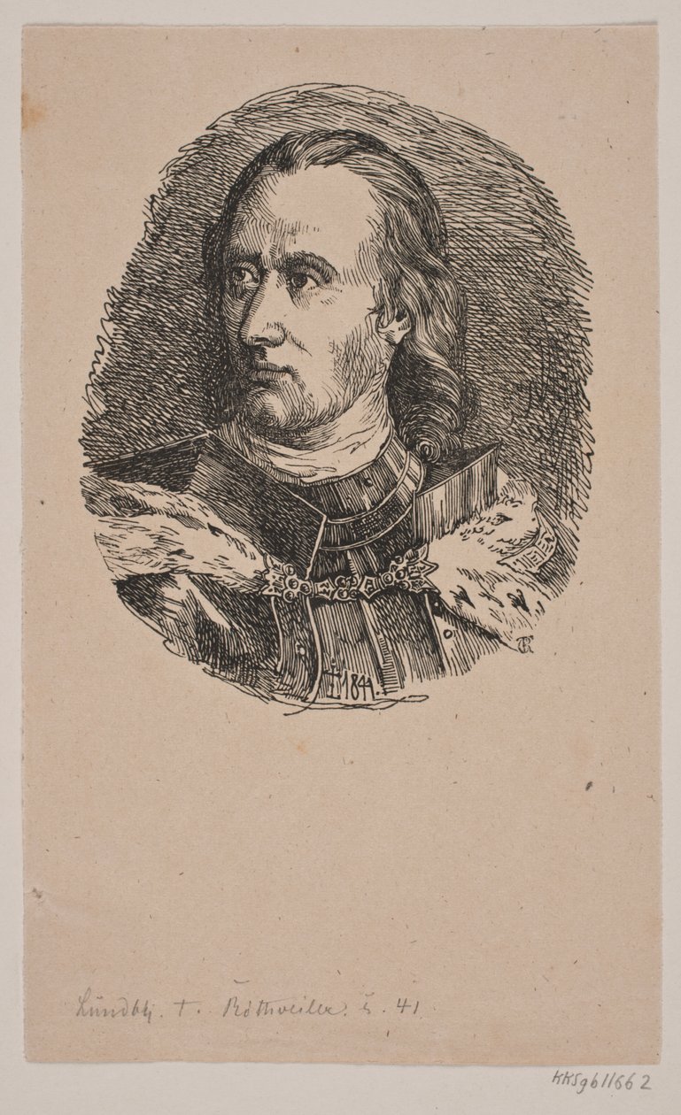 Koning Hans door Carl Peter Theodor Rothweiler