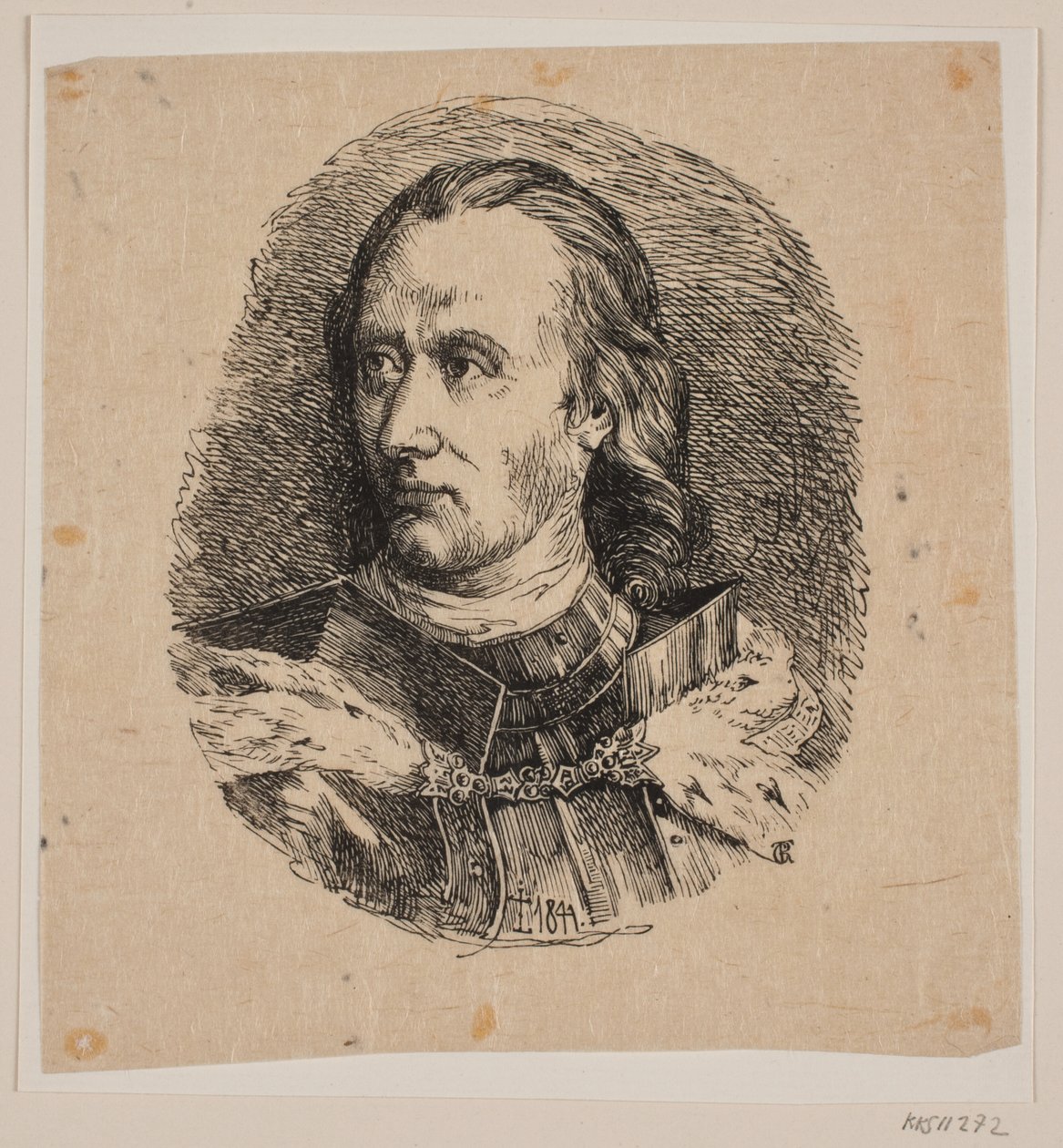 Koning Hans door Carl Peter Theodor Rothweiler
