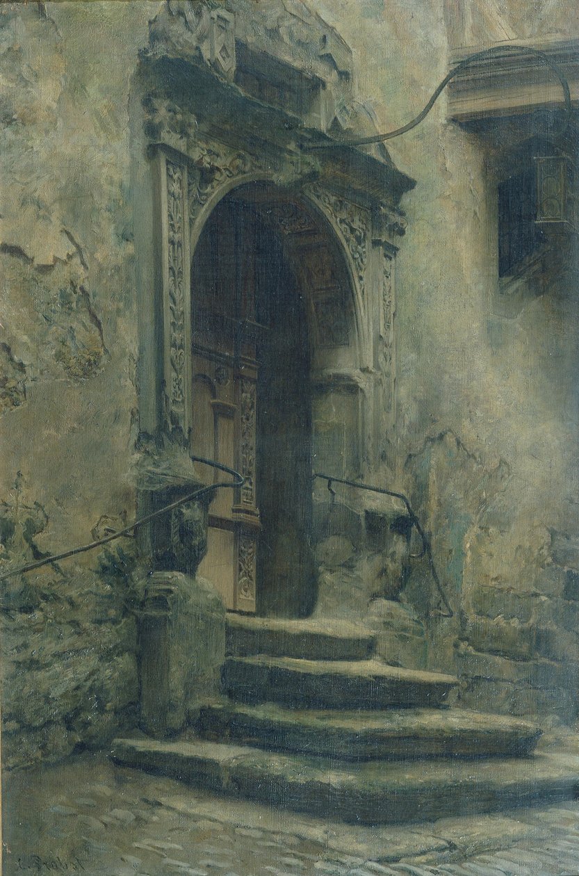Stadhuis in Rothenburg door Carl Probst